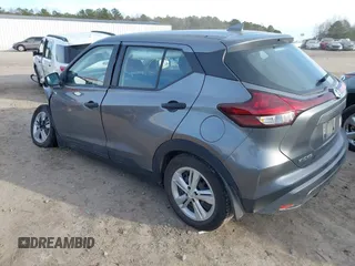 2021 Nissan Kicks S with VIN 3N1CP5BV8ML537354, listed as a IAAI auction lot 41618551 with 44,785 mi miles. Bid and sale history available at carsss.com. Image 3.