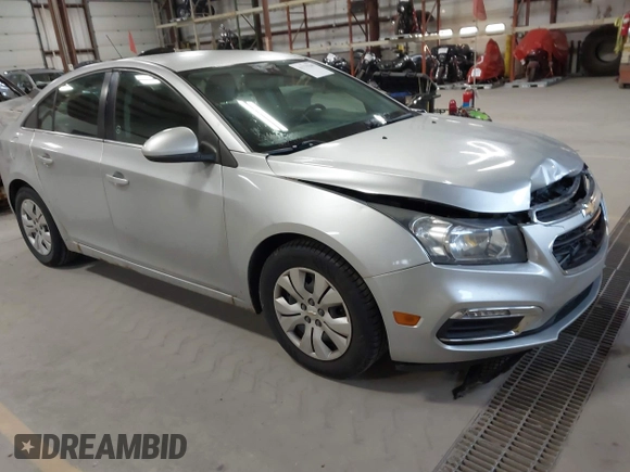 2015 Chevrolet Cruze LT with VIN 1G1PC5SB0F7106006, listed as a IAAI auction lot 41779345 with 127,532 mi miles and . Bid and sale history available at DreamBid. Image 1.