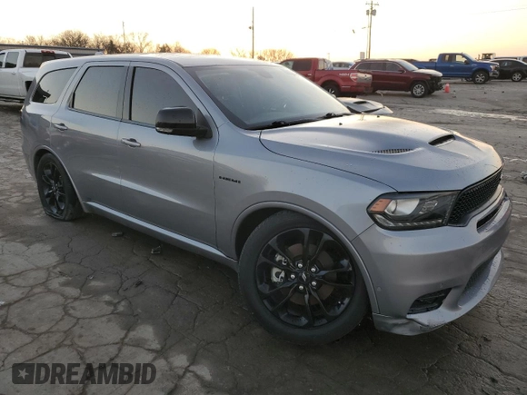 2020 Dodge Durango R/T with VIN 1C4SDHCT5LC154871, listed as a Copart auction lot 85744754 with 60,164 mi miles and Clean title. Bid and sale history available at DreamBid. Image 4.