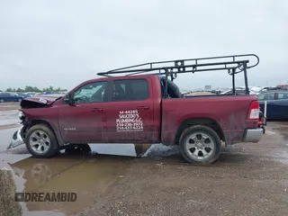 2022 Ram 1500 Big Horn with VIN 1C6RREFT4NN119974, listed as a IAAI auction lot 42162712 with 123,724 mi miles and . Bid and sale history available at DreamBid. Image 14.