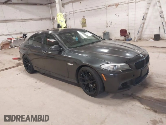 2013 BMW 5 Series 550i xDrive with VIN WBAFU9C5XDDY70862, listed as a IAAI auction lot 42026655 with 157,238 mi miles and . Bid and sale history available at carsss.com. Image 1.