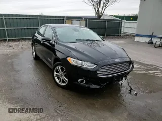 2016 Ford Fusion Titanium Hybrid with VIN 3FA6P0RU6GR324405, listed as a Copart auction lot 51382585 with 0 mi miles and Salvage Title. Bid and sale history available at carsss.com. Image 14.