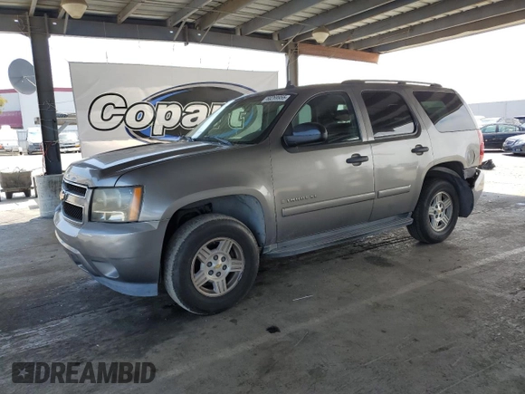 2007 Chevrolet Tahoe LTZ with VIN 1GNFK13037J131716, listed as a Copart auction lot 60269955 with Not provided miles and Salvage title. Bid and sale history available at DreamBid. Image 1.