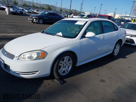 2013 Chevrolet Impala LT with VIN 2G1WG5E3XD1265193, listed as a IAAI auction lot 41948228 with 171,122 mi miles and . Bid and sale history available at DreamBid. Image 2.