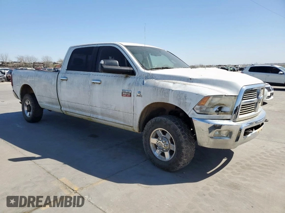 2010 Dodge Ram 2500 SLT with VIN 3D7UT2CL8AG122344, listed as a Copart auction lot 49847455 with 246,262 mi miles and Clean Title. Bid and sale history available at carsss.com. Image 4.