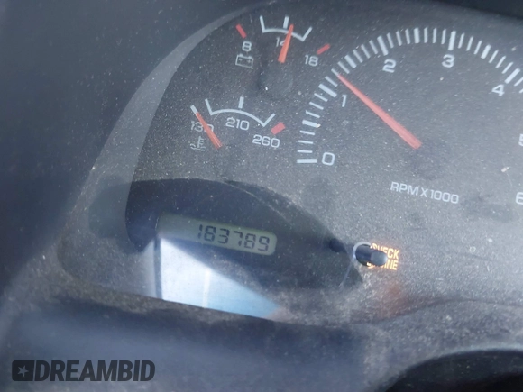 1998 Dodge Ram 2500 with VIN 3B7KF26ZXWM234788, listed as a IAAI auction lot 41811371 with 183,789 mi miles. Bid and sale history available at carsss.com. Image 7.