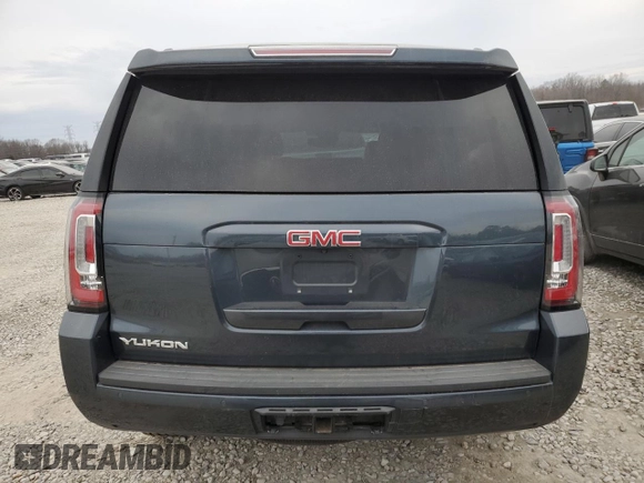 2020 GMC Yukon SLT with VIN 1GKS1BKC3LR259725, listed as a Copart auction lot 43036055 with 125,347 mi miles and Salvage Title. Bid and sale history available at DreamBid. Image 6.