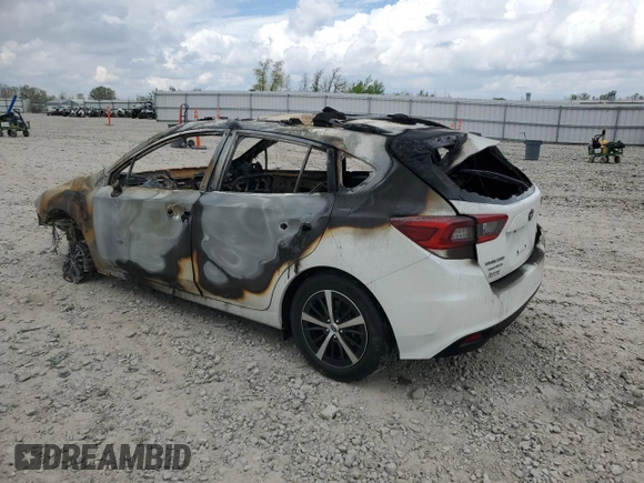 2023 Subaru Impreza Premium with VIN 4S3GTAD6XP3714849, listed as a Copart auction lot 56937355 with Not provided miles and Non repairable. Bid and sale history available at DreamBid. Image 2.
