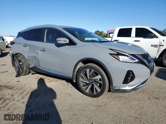 2022 Nissan Murano SL with VIN 5N1AZ2CJ1NC108624, listed as a Copart auction lot 42530305 with 29,733 mi miles and Salvage Title. Bid and sale history available at carsss.com. Image 4.