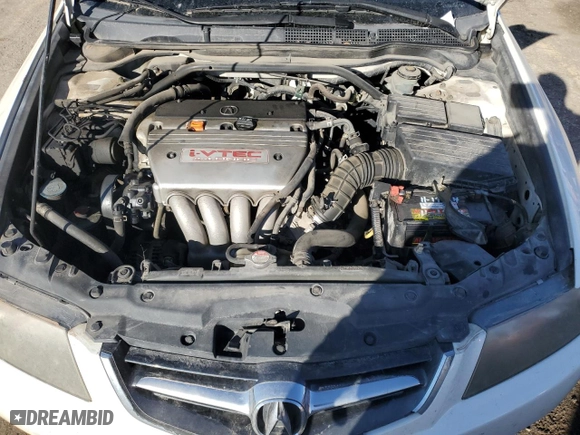 2004 Acura TSX with VIN JH4CL96804C041074, listed as a Copart auction lot 46800135 with 215,103 mi miles and Salvage Title. Bid and sale history available at carsss.com. Image 11.