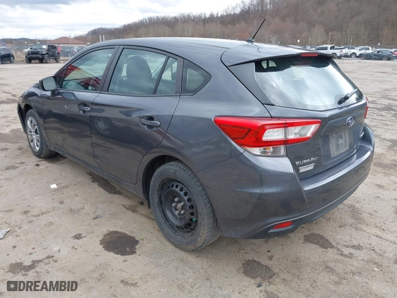 2019 Subaru Impreza with VIN 4S3GTAA60K3758517, listed as a IAAI auction lot 41930668 with 39,999 mi miles. Bid and sale history available at carsss.com. Image 3.
