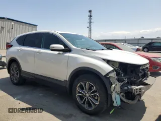 2020 Honda CR-V EX with VIN 2HKRW2H57LH690015, listed as a Copart auction lot 62112605 with 78,684 mi miles and Salvage title. Bid and sale history available at DreamBid. Image 4.