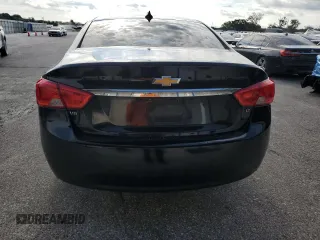 2017 Chevrolet Impala LT with VIN 2G1105S3XH9162804, listed as a Copart auction lot 50831155 with 142,779 mi miles and Salvage Title. Bid and sale history available at DreamBid. Image 6.