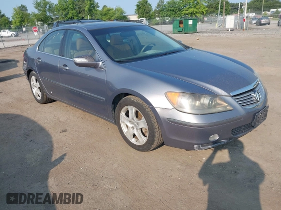 2006 Acura RL with VIN JH4KB16516C008190, listed as a IAAI auction lot 42433002 with 216,426 mi miles and . Bid and sale history available at DreamBid. Image 1.