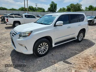 2015 Lexus GX 460 z VIN JTJBM7FX8F5095474, wystawiony jako Copart lot #63627045 z przebiegiem 157 616 mil mil oraz Szkoda całkowita • Salvage title. Historia ofert i sprzedaży dostępna na DreamBid. Obrazek 1.