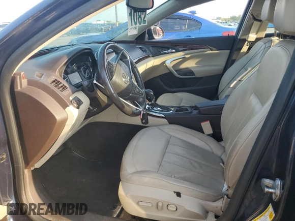 2016 Buick Regal Premium II with VIN 2G4GS5GX4G9163965, listed as a Copart auction lot 61925115 with 54,502 mi miles and Clean title. Bid and sale history available at DreamBid. Image 7.