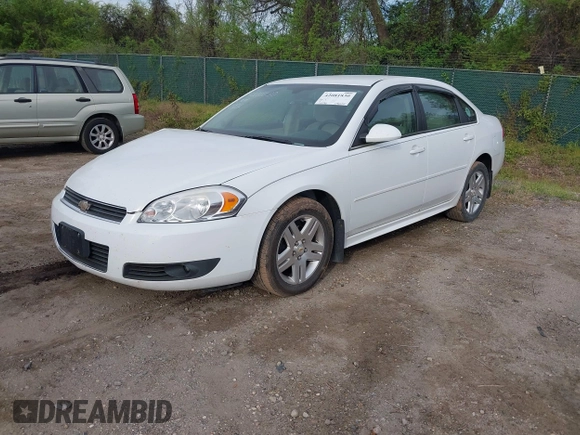 2011 Chevrolet Impala LT Fleet with VIN 2G1WG5EK0B1298062, listed as a IAAI auction lot 42081830 with 110,720 mi miles and . Bid and sale history available at DreamBid. Image 2.