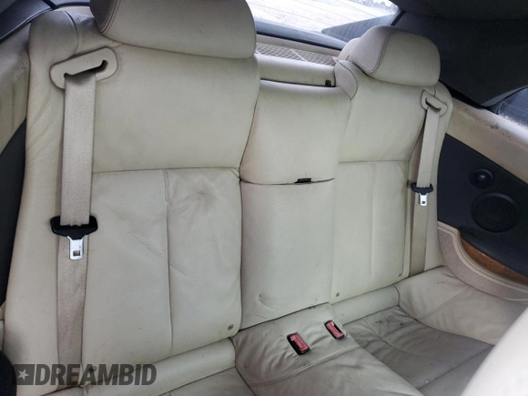 2007 BMW 6 Series 650i z VIN WBAEK13527CN83125, wystawiony jako Copart lot #79381004 z przebiegiem 140 844 mil mil oraz Szkoda całkowita • Salvage title. Historia ofert i sprzedaży dostępna na DreamBid. Obrazek 10.