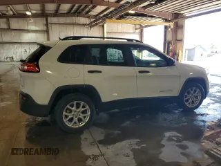 2016 Jeep Cherokee Sport z VIN 1C4PJLAB2GW207588, wystawiony jako Copart lot #62684275 z przebiegiem 88 885 mil mil oraz Szkoda całkowita • Salvage title. Historia ofert i sprzedaży dostępna na DreamBid. Obrazek 3.