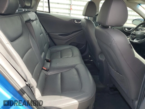 2017 Hyundai Ioniq Limited with VIN KMHC85LCXHU027621, listed as a Copart auction lot 54475795 with 125,470 mi miles and Salvage Title. Bid and sale history available at DreamBid. Image 10.