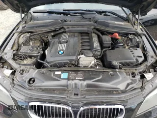 2008 BMW 5 Series 528i with VIN WBANU53558C115067, listed as a Copart auction lot 52243555 with 206,026 mi miles and Clean Title. Bid and sale history available at carsss.com. Image 11.