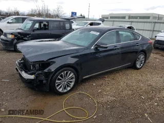 2017 Genesis G80 3.8L с VIN KMHGN4JE9HU175851, выставлен на аукционе Copart как лот 50751995 с пробегом 97 300 миль миль и Списание • Salvage title. История ставок и продаж доступна на DreamBid. Изображение 1.