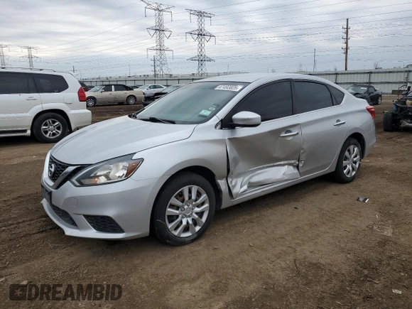 2018 Nissan Sentra S with VIN 3N1AB7AP4JY309984, listed as a Copart auction lot 47493825 with 125,086 mi miles and Salvage Title. Bid and sale history available at carsss.com. Image 1.