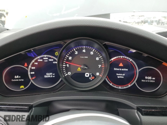 2023 Porsche Cayenne с VIN WP1BA2AY9PDA27706, выставлен на аукционе Copart как лот 56347504 с пробегом 5 639 миль миль и Списание • Salvage title. История ставок и продаж доступна на DreamBid. Изображение 9.