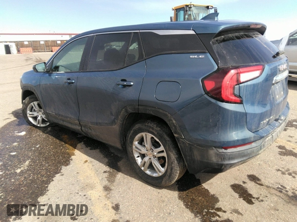 2024 GMC Terrain SLE with VIN 3GKALTEG6RL347761, listed as a IAAI auction lot 41700368 with 17,336 mi miles. Bid and sale history available at carsss.com. Image 3.