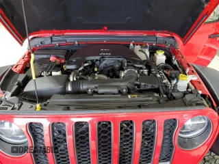 2020 Jeep Gladiator Rubicon with VIN 1C6JJTBG8LL155550, listed as a Copart auction lot 58327875 with 34,276 mi miles and Salvage title. Bid and sale history available at DreamBid. Image 11.