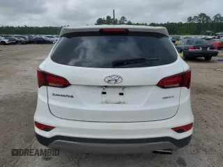 2018 Hyundai Santa Fe 2.4L with VIN 5NMZT3LB6JH078152, listed as a Copart auction lot 54418675 with 121,455 mi miles and Salvage title. Bid and sale history available at DreamBid. Image 6.