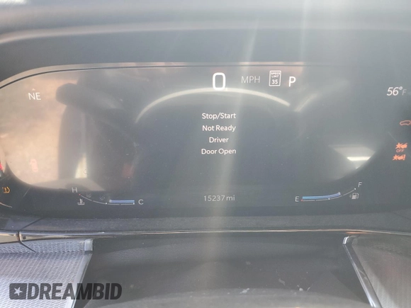 2023 Jeep Grand Wagoneer Series II with VIN 1C4SJSFPXPS574223, listed as a Copart auction lot 52938135 with 15,237 mi miles and Salvage title. Bid and sale history available at DreamBid. Image 9.