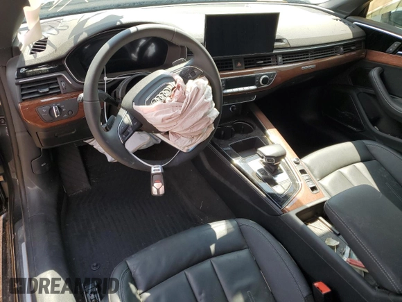 2021 Audi A5 Cabriolet Premium Plus z VIN WAUWAGF56MN004871, wystawiony jako Copart lot #56628655 z przebiegiem Nie podano mil oraz Szkoda całkowita • Salvage title. Historia ofert i sprzedaży dostępna na DreamBid. Obrazek 8.