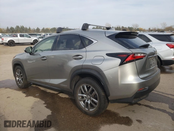 2015 Lexus NX 300h with VIN JTJBJRBZ8F2019315, listed as a Copart auction lot 78043514 with 75,605 mi miles and Salvage title. Bid and sale history available at DreamBid. Image 2.