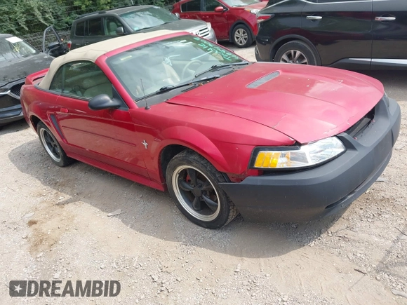 2000 Ford Mustang with VIN 1FAFP4448YF239479, listed as a IAAI auction lot 42843007 with 156,326 mi miles and . Bid and sale history available at DreamBid. Image 1.