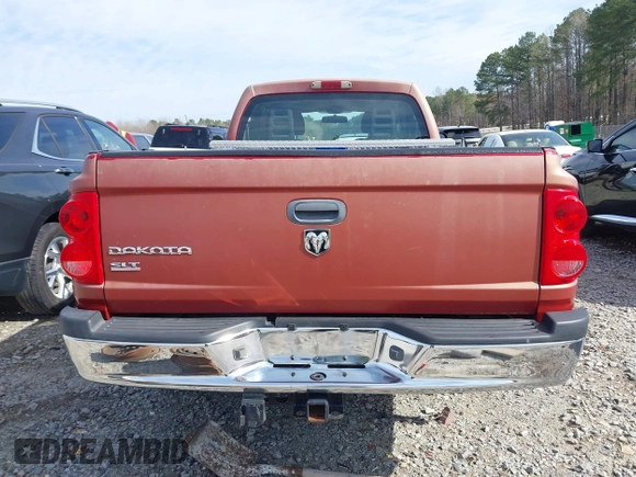 2006 Dodge Dakota SLT with VIN 1D7HE42K26S532685, listed as a IAAI auction lot 41833074 with 110,524 mi miles and . Bid and sale history available at carsss.com. Image 16.