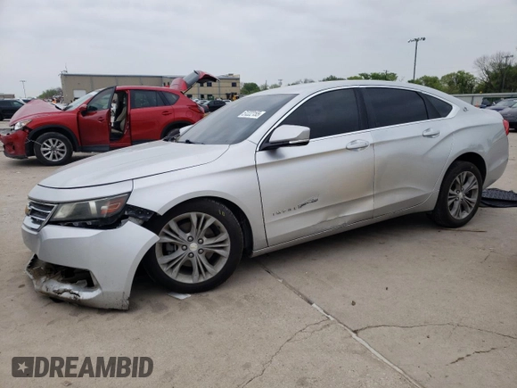 2014 Chevrolet Impala LT with VIN 1G1115SL5EU146263, listed as a Copart auction lot 51222155 with Not Provided miles and Salvage Title. Bid and sale history available at DreamBid. Image 1.