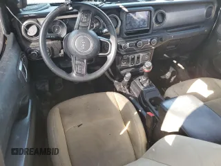 2019 Jeep Wrangler Sport S с VIN 1C4GJXAG9KW609099, выставлен на аукционе Copart как лот 44723915 с пробегом 128 046 миль миль и Списание • Salvage title. История ставок и продаж доступна на DreamBid. Изображение 8.