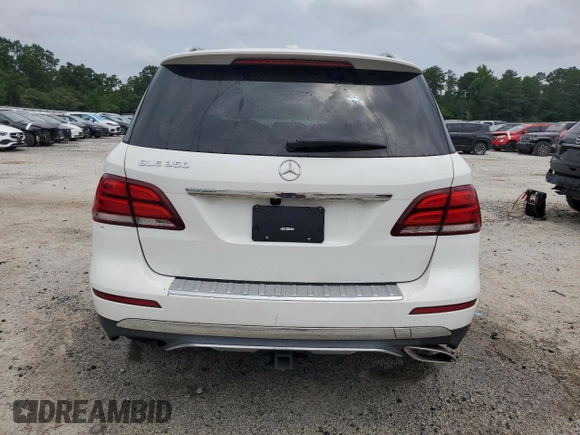 2017 Mercedes-Benz GLE 350 with VIN 4JGDA5JB1HA902654, listed as a Copart auction lot 59092805 with 104,503 mi miles and Clean title. Bid and sale history available at DreamBid. Image 6.
