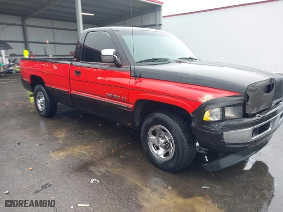 1996 Dodge Ram 1500 with VIN 1B7HC16Z3TS553496, listed as a IAAI auction lot 41556225 with 274,721 mi miles. Bid and sale history available at carsss.com. Image 1.