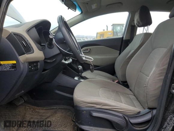 2015 Kia Rio LX with VIN KNADM5A30F6509794, listed as a Copart auction lot 46906075 with 80,546 mi miles and Clean Title. Bid and sale history available at carsss.com. Image 7.
