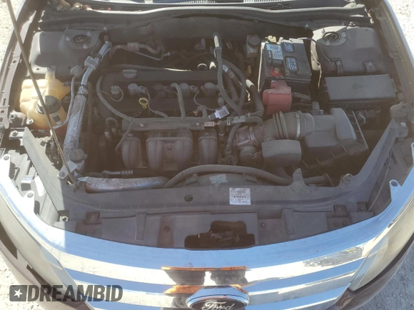 2012 Ford Fusion SEL with VIN 3FAHP0JA1CR363407, listed as a Copart auction lot 48586215 with 107,870 mi miles and Salvage Title. Bid and sale history available at DreamBid. Image 12.