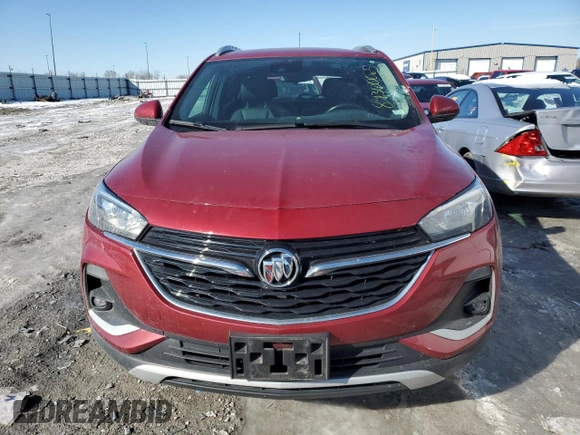2020 Buick Encore GX Select with VIN KL4MMDS22LB072557, listed as a Copart auction lot 89300065 with 50,922 mi miles and Salvage title. Bid and sale history available at DreamBid. Image 5.