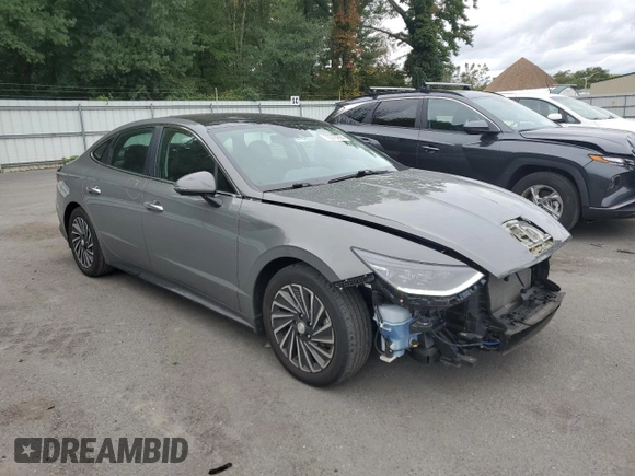 2020 Hyundai Sonata Hybrid Limited with VIN KMHL54JJ1LA016098, listed as a Copart auction lot 73276294 with 40,906 mi miles and Salvage Title. Bid and sale history available at carsss.com. Image 4.