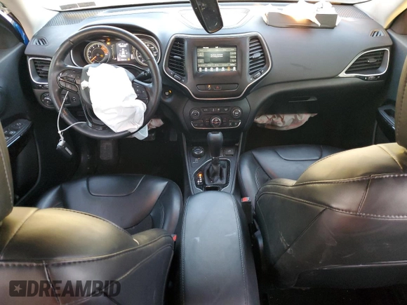 2020 Jeep Cherokee Altitude with VIN 1C4PJMLN4LD540684, listed as a Copart auction lot 42786025 with 74,541 mi miles and Salvage Title. Bid and sale history available at carsss.com. Image 8.