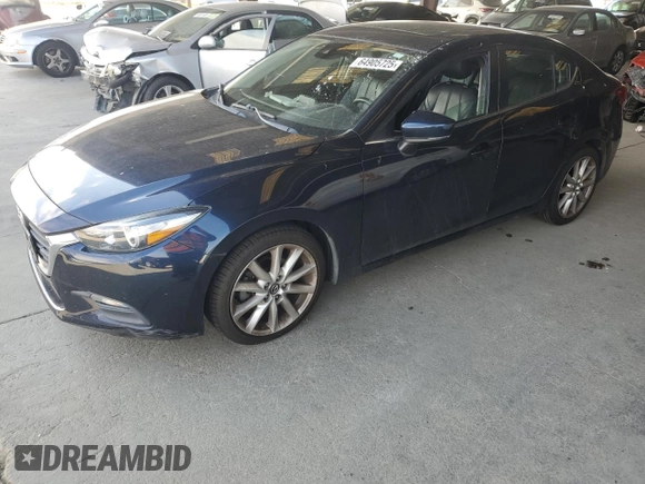 2017 Mazda 3 Touring with VIN 3MZBN1V72HM111970, listed as a Copart auction lot 64905725 with Not provided miles and Clean title. Bid and sale history available at DreamBid. Image 1.