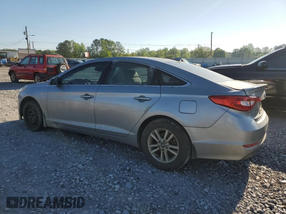 2016 Hyundai Sonata SE with VIN 5NPE24AF1GH303666, listed as a Copart auction lot 52843125 with 154,633 mi miles and Clean Title. Bid and sale history available at carsss.com. Image 2.