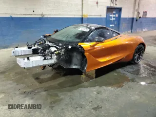 2018 McLaren 720S z VIN SBM14DCA1JW000230, wystawiony jako Copart lot #44311435 z przebiegiem Nie podano mil oraz Tytuł czysty. Historia ofert i sprzedaży dostępna na DreamBid. Obrazek 1.