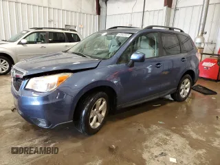 2014 Subaru Forester Premium with VIN JF2SJAEC5EH476592, listed as a Copart auction lot 60880355 with 77,899 mi miles and Salvage title. Bid and sale history available at DreamBid. Image 1.