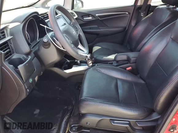 2015 Honda Fit EX-L with VIN 3HGGK5H82FM733495, listed as a Copart auction lot 53849905 with 163,483 mi miles and Salvage Title. Bid and sale history available at DreamBid. Image 7.